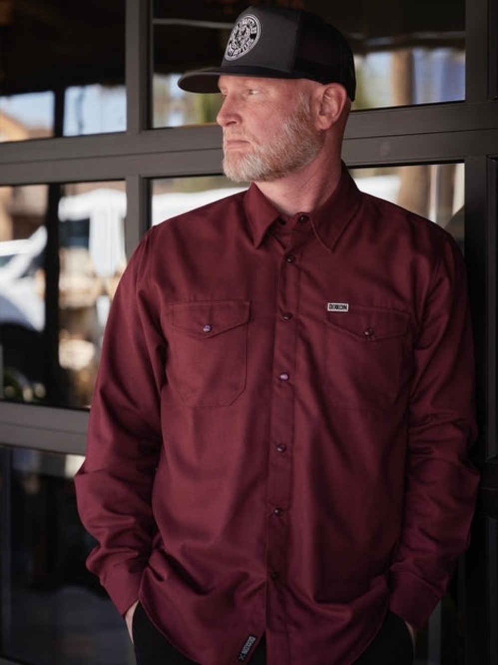 DIXXON The Bordeaux Flannel - Size L